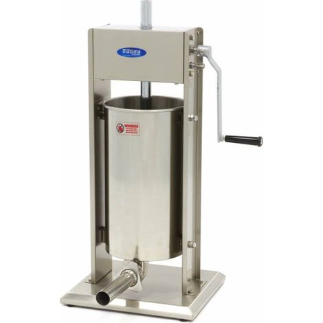 Poussoir à saucisse - 15L - Verticale - incluant 4 tubes de remplissage - Maxima (1/5)