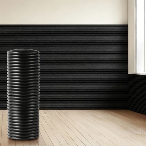 40 x 200 cm dicke, selbstklebende Eckenschützer, 3D-Eckenschutz für Babys, geeignet für Wohnzimmer, Nachttisch, Tisch (1 Rolle, Schwarz)