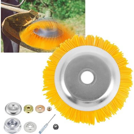 Tete De Débroussailleuse Indestructible,kimeo Jardin,Tête Indestructible En Nylon Tête Coupe Pour Tondeuses À Gazon, Bordures Et Désherbage-A A - (1/5)