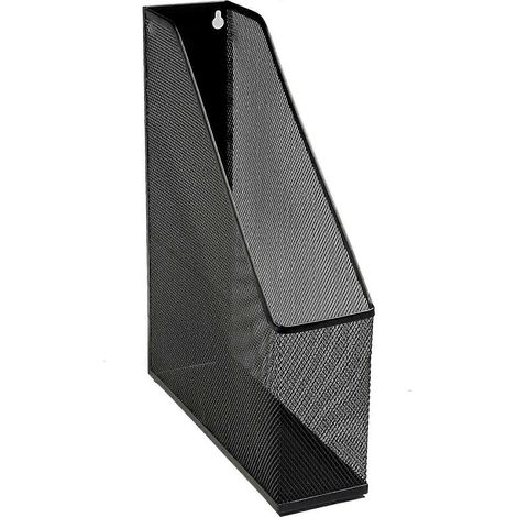 Porte-revues en maille métallique noire (1/5)