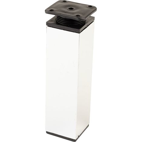 FA009 150 mm verstellbarer Möbelfuß, poliertes Chrom SANS MARQUE