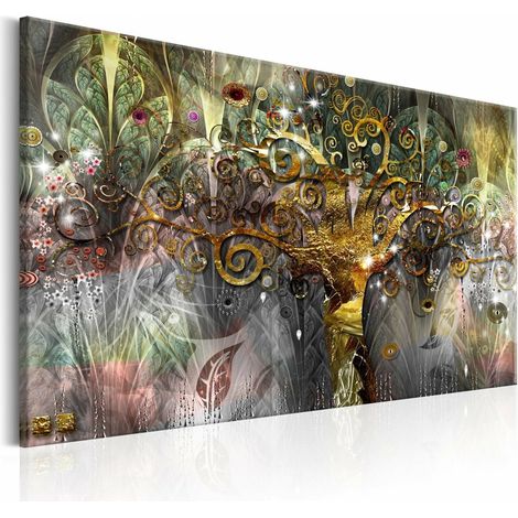 Tableau précieux talisman - 120 x 80 cm (1/4)