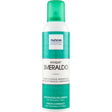 Profumatore per Ambiente Spray Bouquet Smeraldo 250 ml Nuncas (1/4)
