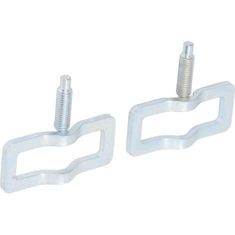Kit de réparation de collecteur d'échappement 2 pièces, goujons et colliers de remplacement pour camion Ford V8 (1/5)