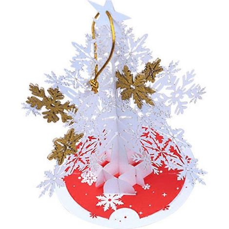Cartes de Noël 3D, carte de vœux pop-up avec enveloppes, invitation sapin, cartes postales