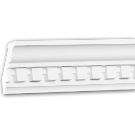 Cornice soffitto parete 150196 Profhome modanatura tipo stucco stile neoclassico bianco 2 m