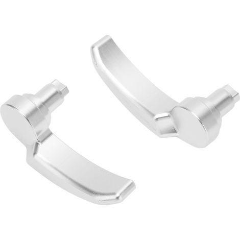Paire de loquets de sacoches latérales, finition anodisée, lève-sacoche pour Ultra Limited FLHR FLHT FLHX FLHTK 2014-2023, argent (1/5)