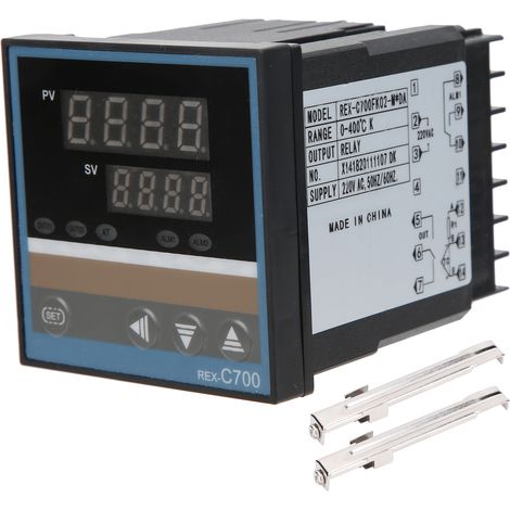 Thermostat intelligent REX-C700FK02-M x DA PID 96x96mm pour contrôle température (1/5)