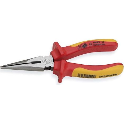 Pince semi-circulaire isolée, VDE, 160 mm 251-160