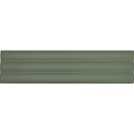 Matte Relief-Wandfliesen für den Innenbereich Grün Acanto 10x40 cm – Reeded Olive (1/2)