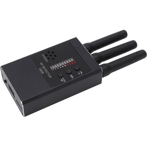 Leichter und empfindlicher versteckter Wellendetektor, Anti-Spionage-RF-GPS-Scanner mit akustischem und Vibrationsalarm (1/5)