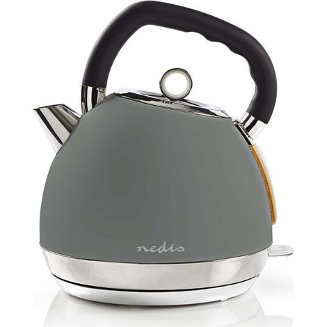 Chauffe eau 18 l soft touch gris rotation a 360 degres element chauffant dissimule commande strix fonction ebullition a ebullition (1/5)