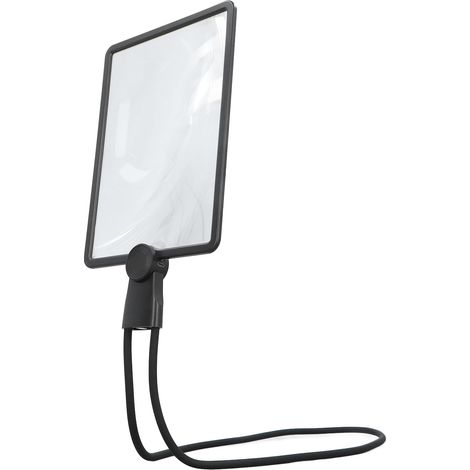 Loupe de lecture LED sans fil à suspendre autour du cou, grossissement 3X, col de cygne, haute définition, pour seniors (1/5)
