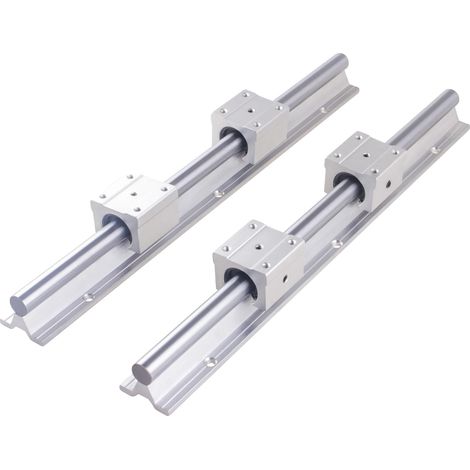 Rail Linéaire, Mouvement Fluide, Longueurs Personnalisées, 1200mm, SBR16 (1/2)