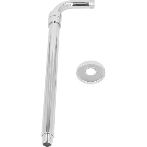 Bras De Douche Extensible - Acier Inoxydable - Fixation Murale - Raccord NPT - Longueur Réglable 400 À 590 Mm - 1 Pièce (1/5)