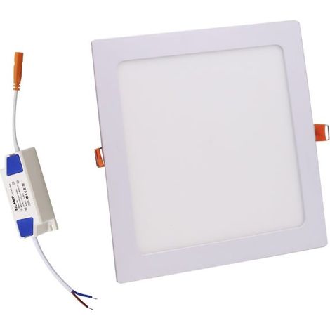 Spot LED Extra Plat Carré 12W Blanc CCT - 3000K/4000K/6000K - SI (1/5)