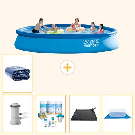 Intex Piscine Easy Set Ronde - 457x84 cm - 6-pièces  S20280 (1/5)