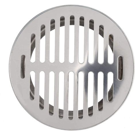 [RM]Siphon de sol, siphon de sol anti-obstruction en acier inoxydable pour balcon et cour extérieure (150 mm) (1/4)