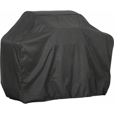 Housse de barbecue en tissu Oxford 210D Housse de protection étanche pour barbecue multifonctionnel Housse de protection anti-poussière et étanche (148 x 61 x 122 cm) (1/5)
