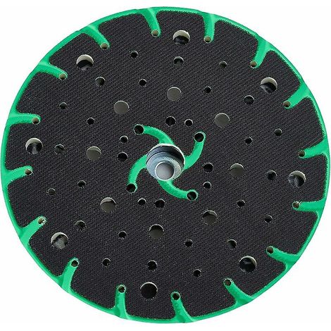 Plateau de ponçage 150 mm avec aspiration des poussières - Filetage de connexion M8 - Pièce de rechange pour plateau de ponçage Festool, compatible avec (1/4)