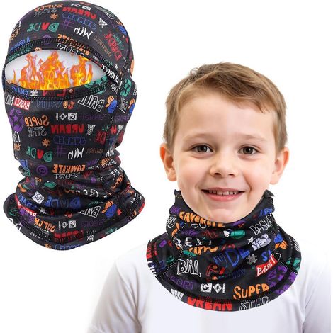 Kinder Sturmhaube Winter Fleece warm winddicht für Jungen Mädchen 4-10 Jahre (1/5)
