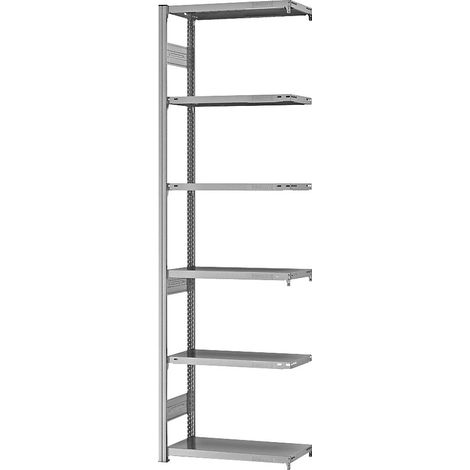 eurokraft pro, Rayonnage emboîtable, version mi-lourde, double (1/2)