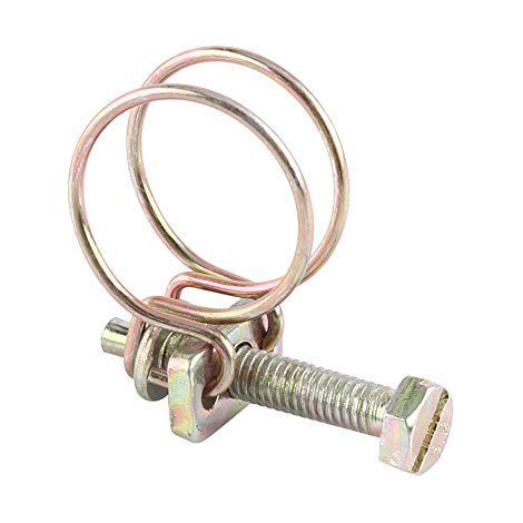 Verstellbare Doppeldraht-Wasserrohrschelle für Sanitärinstallationen (21 mm-25 mm) (1/5)