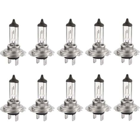 Enowelir Ampoule H7 12V 55W Halogène LED, 10 Pièces Feux de Route et Croisement Blanc Chaud pour Voiture (1/4)