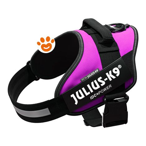 Pettorina IDC Julius K9 Powerharness (ITA) - Pettorina IDC Julius K9 Powerharness (ITA) - Fucsia, XXS / Baby 2 (33-45cm)