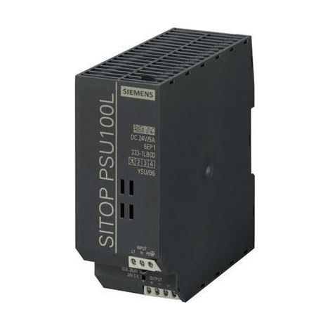 Siemens Fuente de alimentación SITOP PSU100L, 1 fase DC 24 V/5 A, 6EP13331LB00