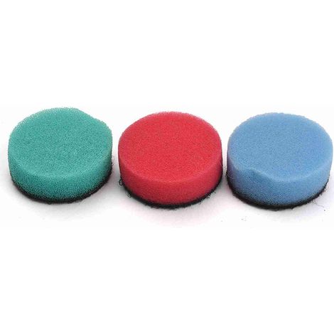 Mini tampons de polissage, 16 pièces, Kits de tampons de polissage de détail, outils de voiture pour poignée de phare de roue, petites zones (1/5)