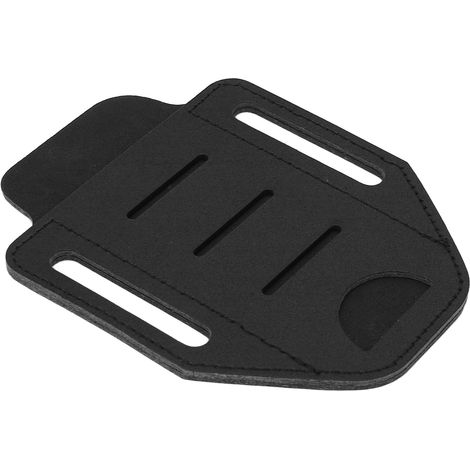 Schwarzes Multitool-Etui aus Leder, einzigartige EDC-Taschenorganizer für Gürtel, Taschenlampe, Campingausrüstung (1/5)