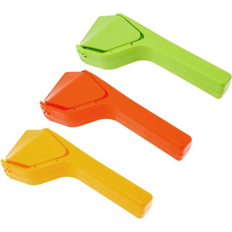 Set di 3 spremiagrumi manuali pieghevoli per risparmiare spazio. Manuale con perno laterale per aumentare la leva. (1/5)
