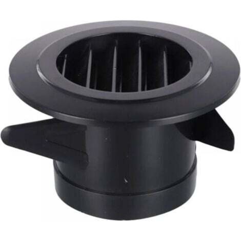 Griglia di ventilazione con pannello removibile, progettata per il montaggio a parete o a soffitto, realizzata in plastica ABS (75 mm)