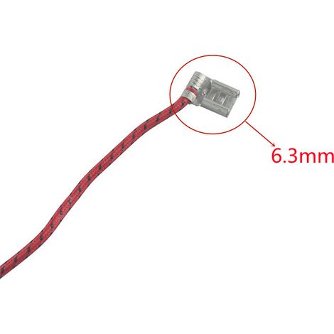 Compatible with Galanz microwave oven high-voltage fuse with casing and wire, 0.8A original microwave oven fuse. (1/4)