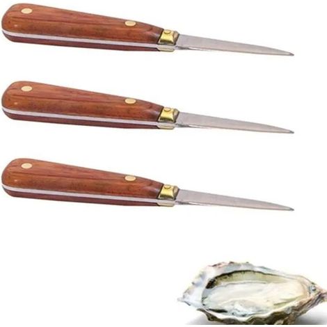 Chevalier Diffusion 3 Austernmesser mit Holzgriff 16 cm