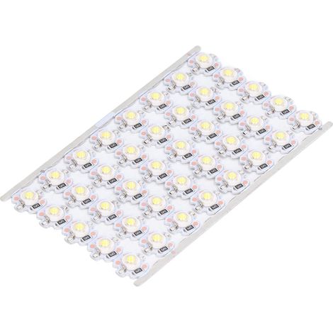 Piccolo chip LED da 1W – 12V – a basso consumo energetico – dissipazione del calore – senza sfarfallio – fai da te – luce naturale – faro
