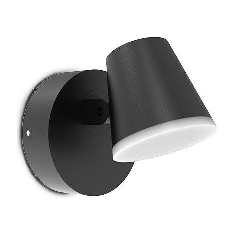 Applique Murale Orientable LED Noir 12,5W 3000K Miidex Lighting® (1/5)