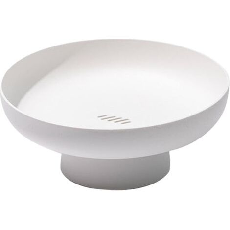 Panier à Fruits en Matériau Durable et de qualité Alimentaire de qualité supérieure Support à Fruits décoratif pour Comptoir de Cuisine et Salon,Blanc (1/2)