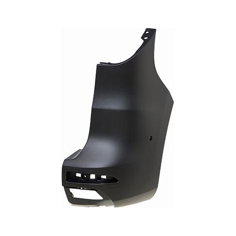 Crosse de pare-choc arrière droit noir avec trou radar 2 portes Renault Kangoo 3 depuis 2020