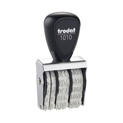 TRODAT Datumstempel trodat® Classic 1010 26 x 4 mm (B x H) Monat in Buchstaben Metall/Kunststoff (1/4)