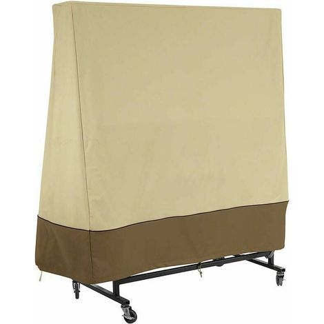 Housse Protection Table Ping-Pong - 165 x 70 x 185 cm - Imperméable Anti-UV - Pour Extérieur - 1 Pièce