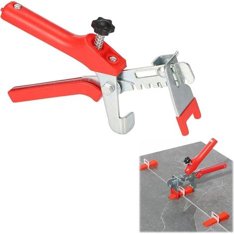 Système de Nivellement Carrelage Pince, Pince Carrelage Autonivelant, Carrelage Calle de, Nivellement pour Carrelage, Nivellement Carrelage Réutilisables, pour Carreaux Hauteur, 1 Pièces (1/5)