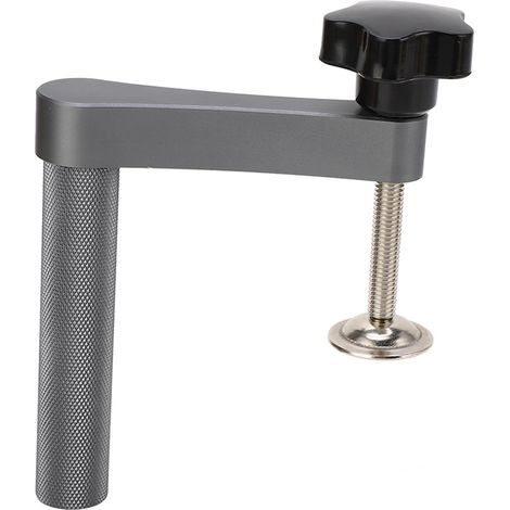 Pince de serrage manuelle à action rapide, en alliage d'aluminium et acier inoxydable, réglable, pour le travail du bois, clip de bureau (1/5)