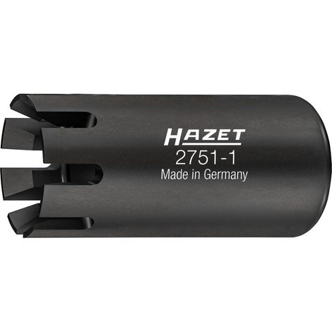 HAZET Bussola turbocompressore ∙ Profilo speciale 2751-1 ∙ Quadrato 6,3 mm (1/4 pollici) ∙ 12 mm
