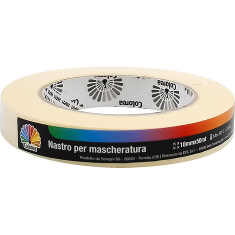 Nastro per Mascheratura x Colorea 96 Pezzi 18 mm 50 mt