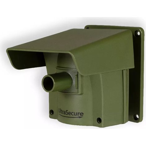 Ultra Secure – Détecteur de mouvement extérieur sans fil 800m – Résistant aux intempéries – Détection infrarouge 15m – Modes 24h/24 et nocturne