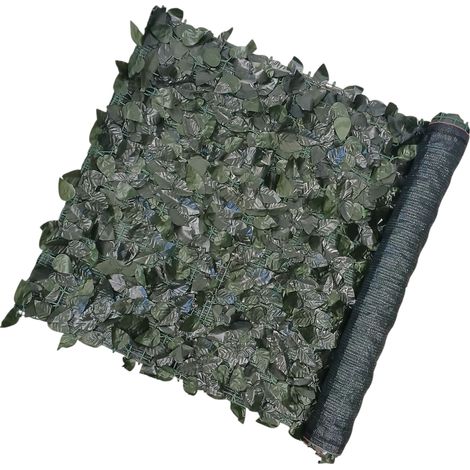 SIEPE ARTIFICIALE LAURO 150X300CM VERDE CON RETE (1/5)