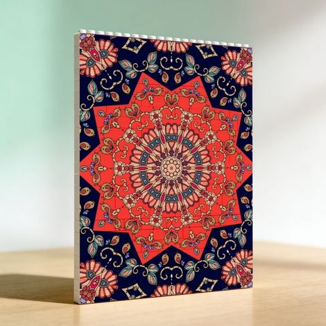 Cadre romantique en blocs créatif, cadeau idéal pour couples (1/5)