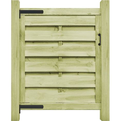Portillon Bois de pin imprégné 100x100 Vert 3 (1/5)